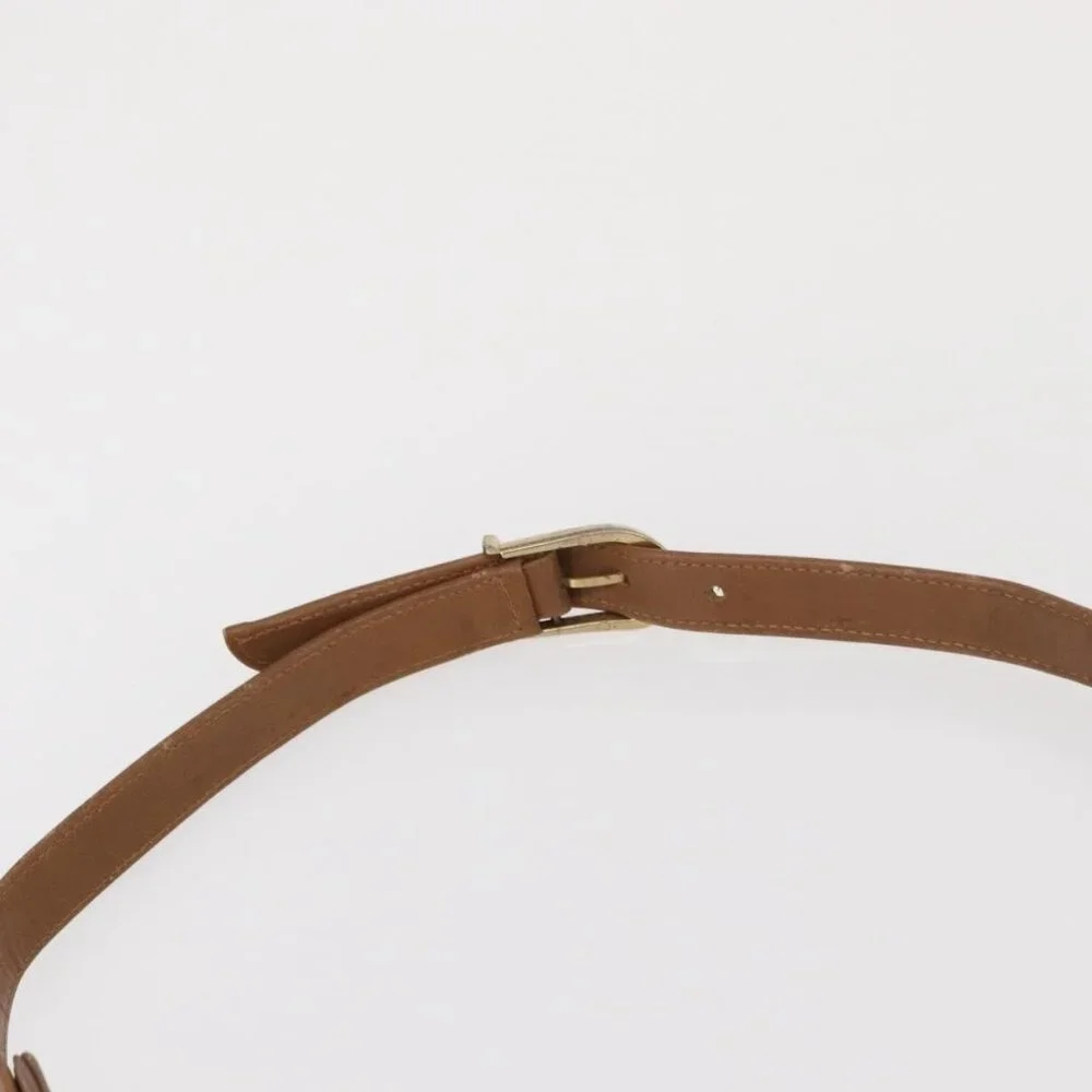 Authentic GIVENCHY Shoulder Bag PVC Canvas Beige Gold - Picture 15 of 16